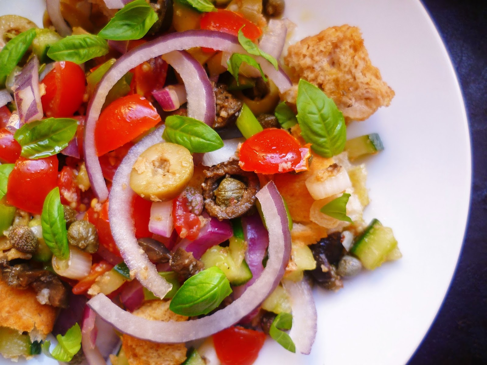 Marmaduke Scarlet An Italian Style Bread Salad Panzanella