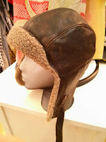 leather aviator hats from The Hat House of New York