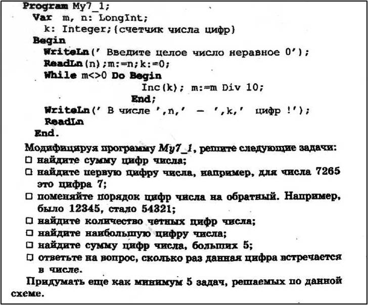 Самостоятельная работа по циклу for Самостоятельная работа по циклу for