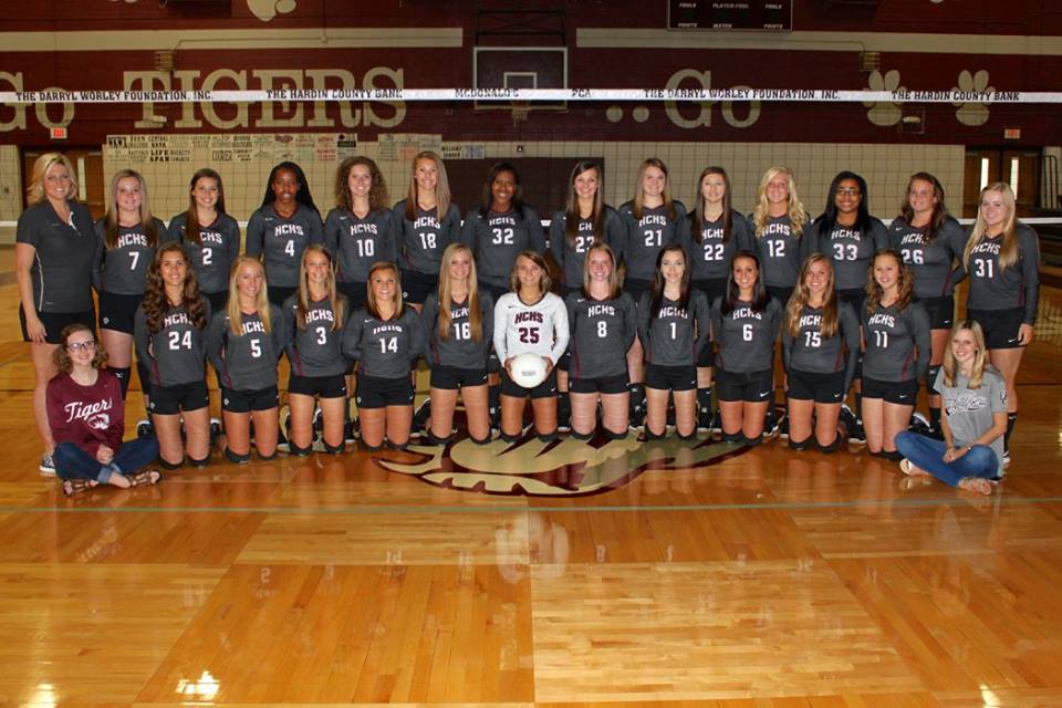 2015 Lady Tiger Volleyball Team