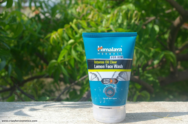 Himalaya's Intense Oil Clear Lemon Face Wash For Men review
