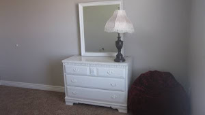 Shabby Chic dresser and mirror $sold