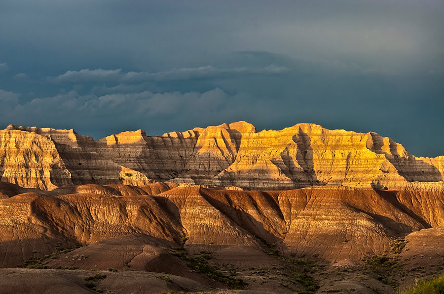Dakotagraph Bad weather Badlands