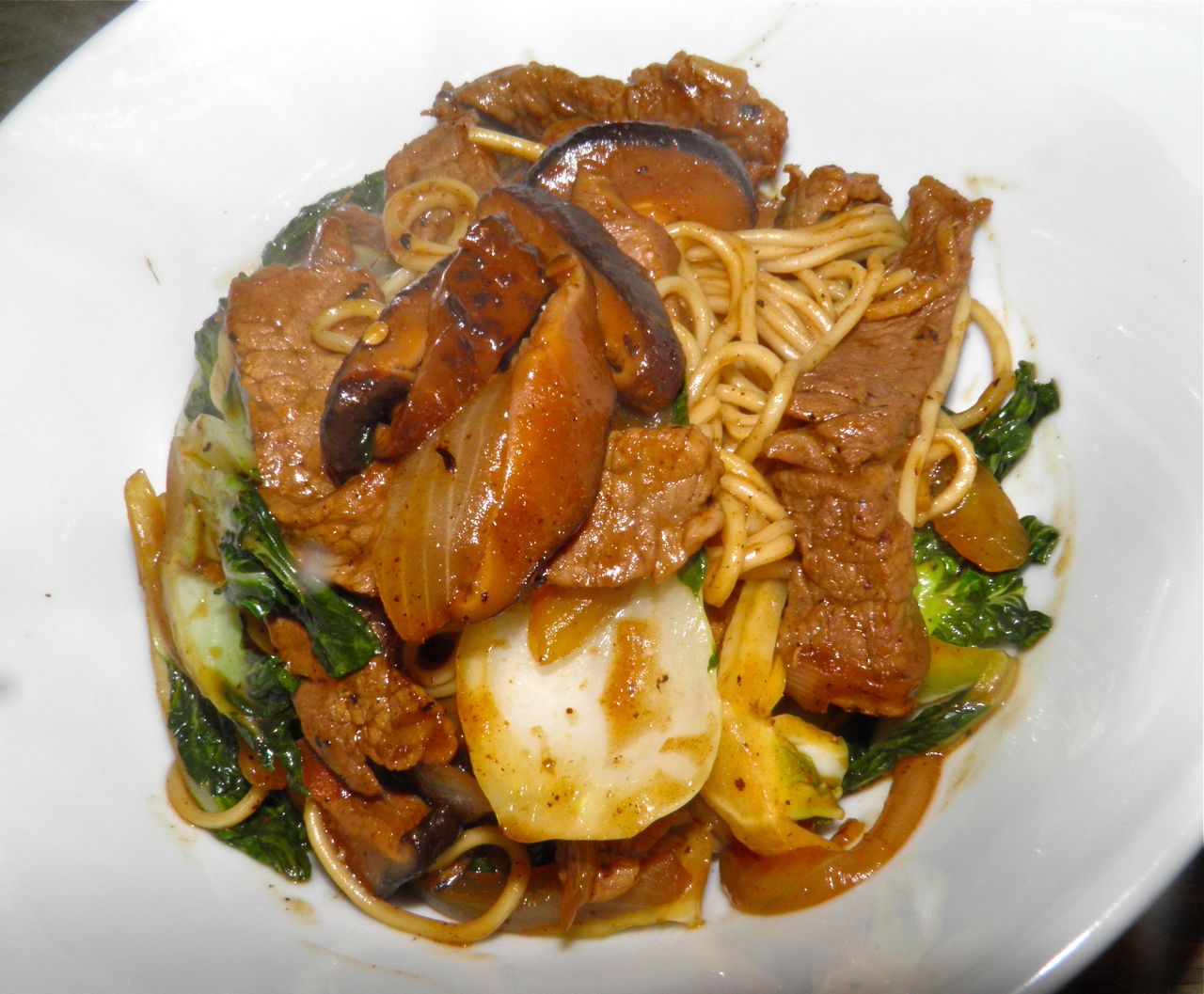 Devoid Of Culture And Indifferent To The Arts Asian Beef and Shiitake