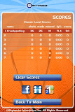Arcade Hoops Basketball Scorecard