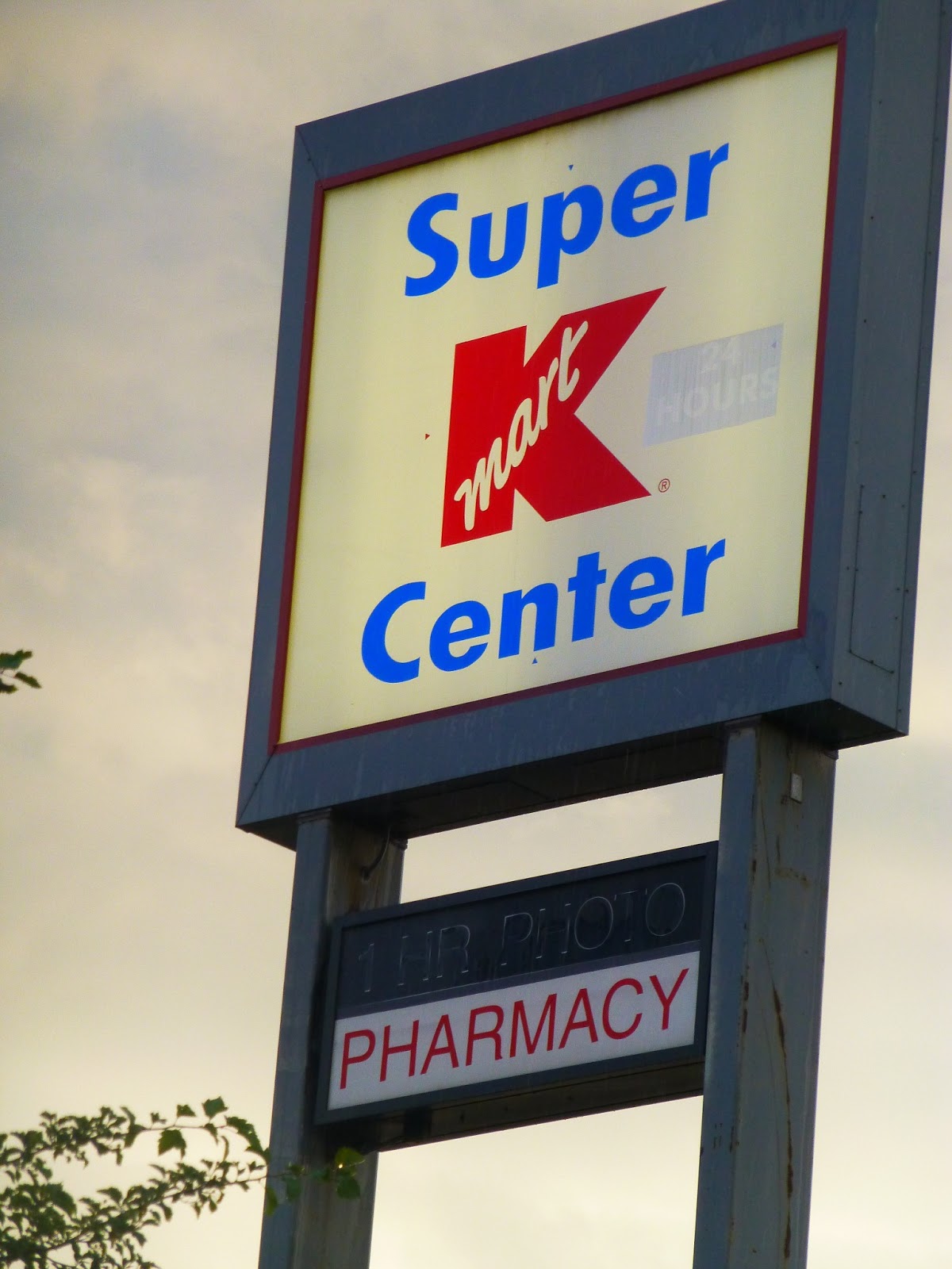 Dead and Dying retail Super Kmart Center in Cambridge, Ohio