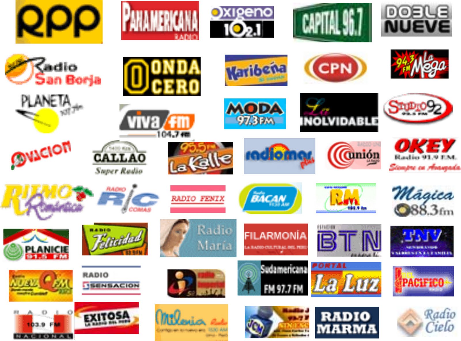 Sie Eingestehen Gegner radios del peru lista Hauslieferung Geplant Heilige
