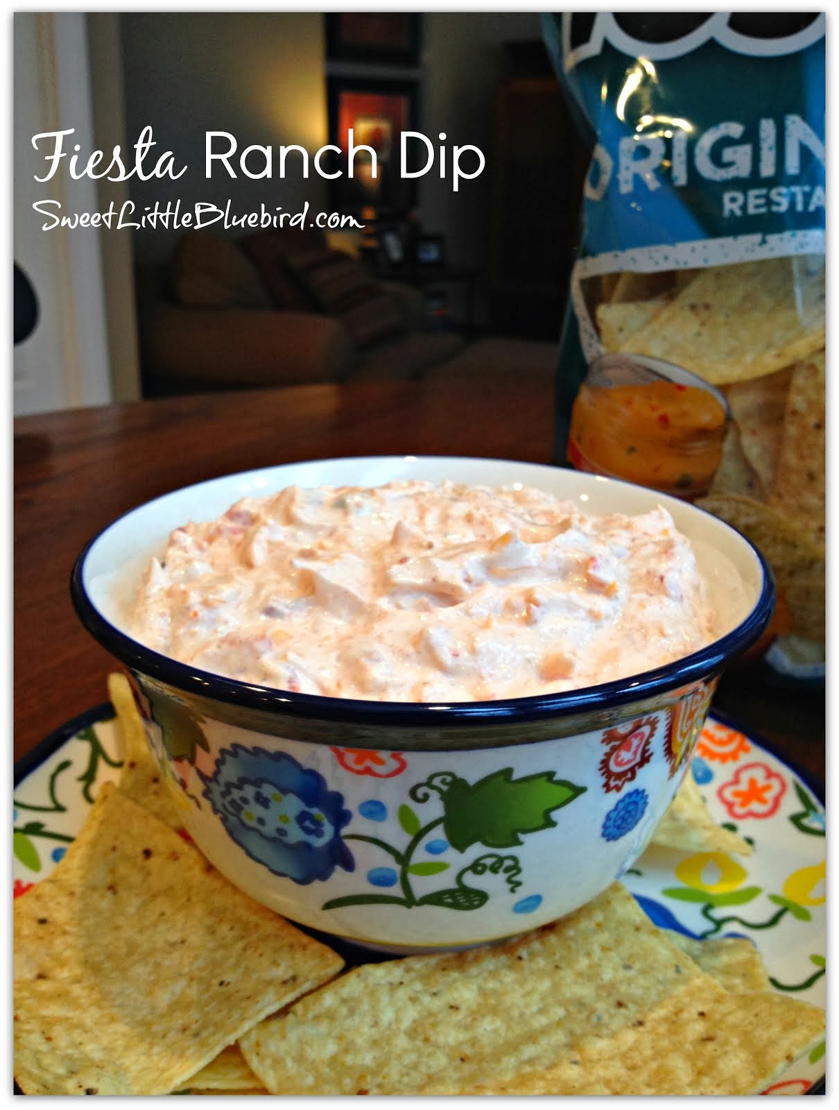 Fiesta Ranch Dip Only 4 Ingredients!