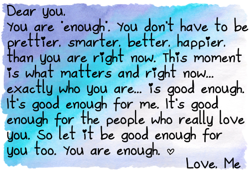 You Are Enough Quotes