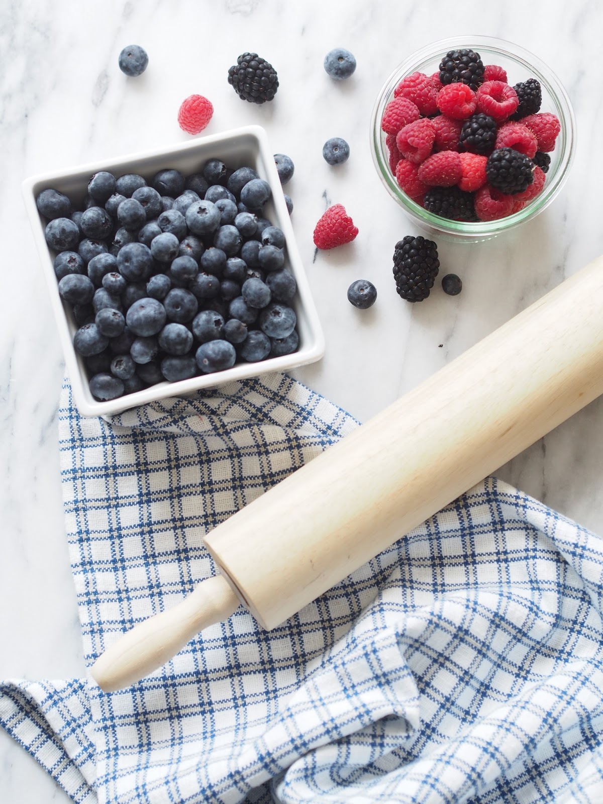 Typical Domestic Babe Mixed Berry Cobbler With Biscuit Topping
