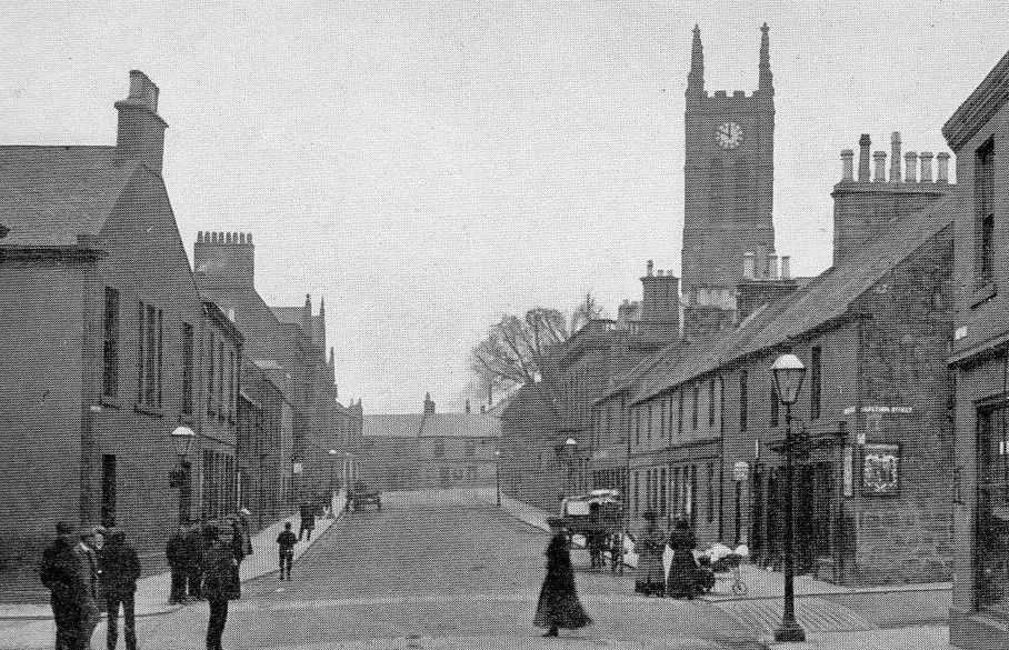 Tour Scotland Photographs Old Photograph Jarvey Street Bathgate Scotland