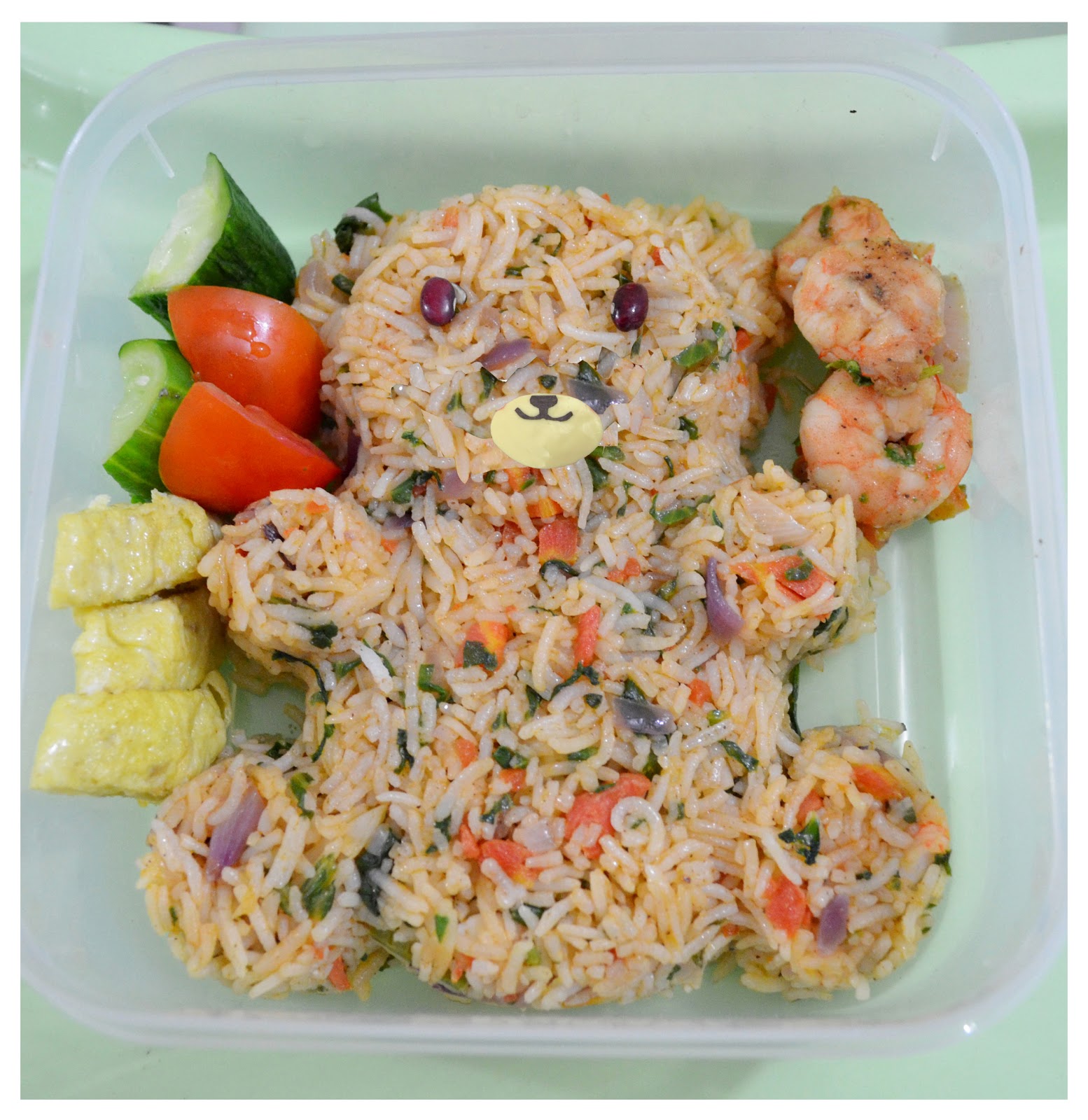 Teddy Bear Lunch Box Nutritious Recipes for picky eater children