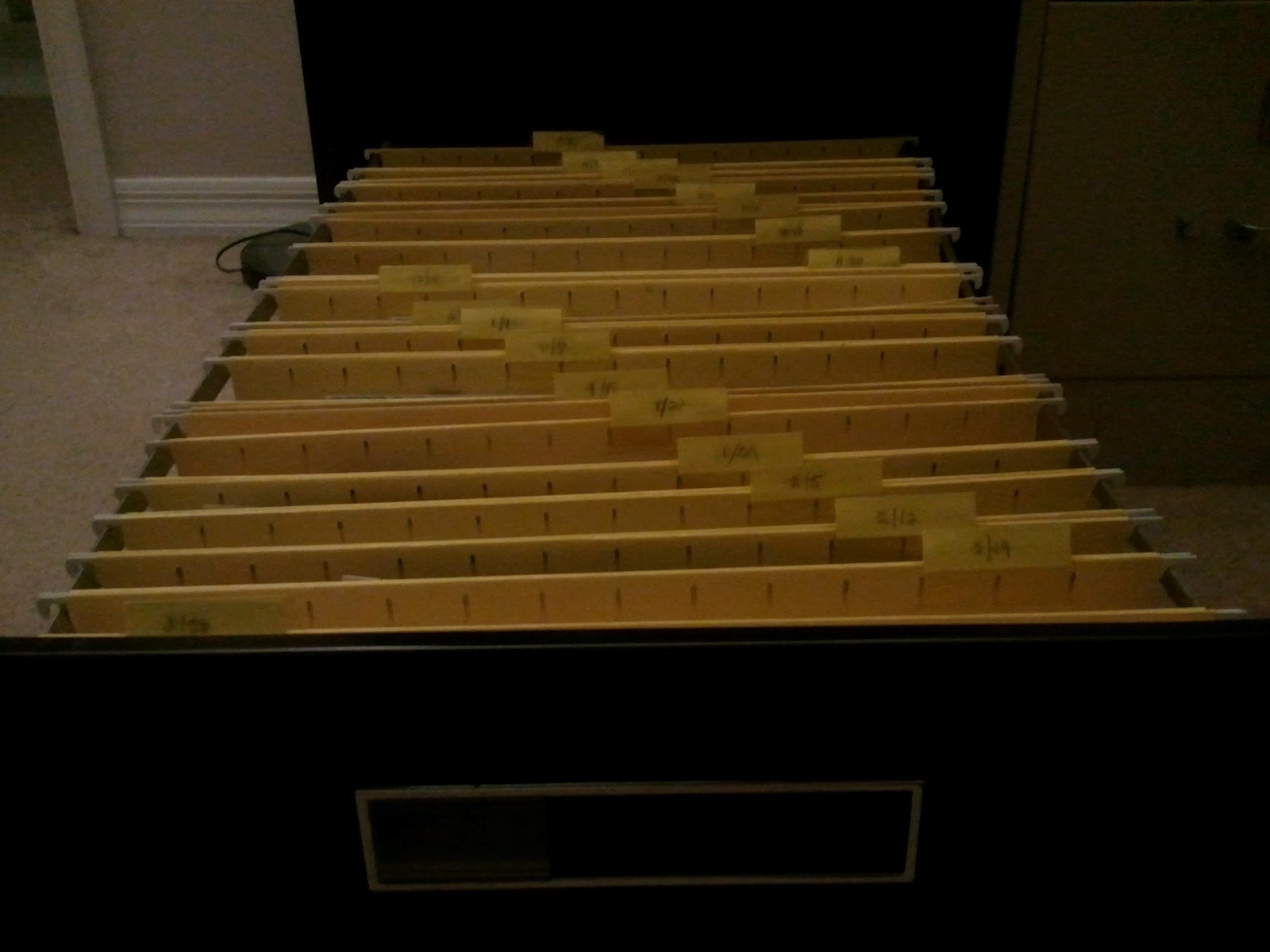 My coupon filing drawer, part 2 Frugal Follies