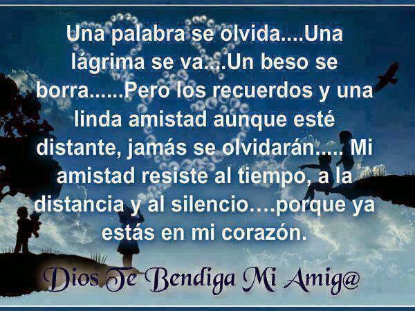 Afbeeldingsresultaat voor una amiga nunca se olvida