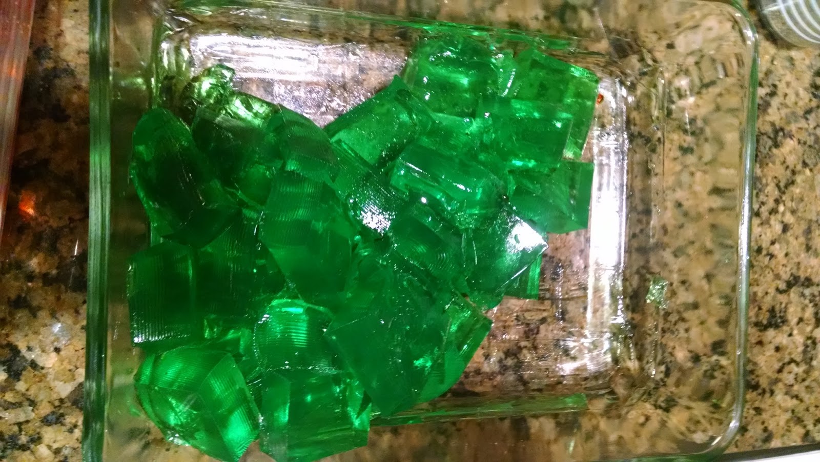 Must Run in the Family Stained Glass Christmas Gelatin