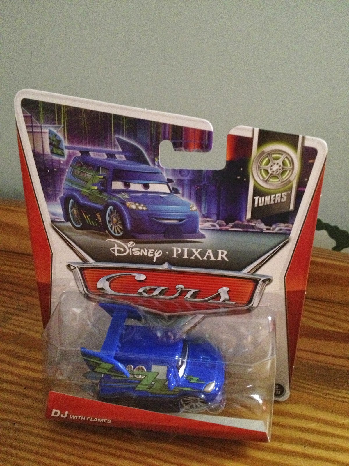 Dan the Pixar Fan Cars DJ with Flames