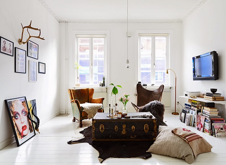 My bohemic home: inspiration vardagsrum
