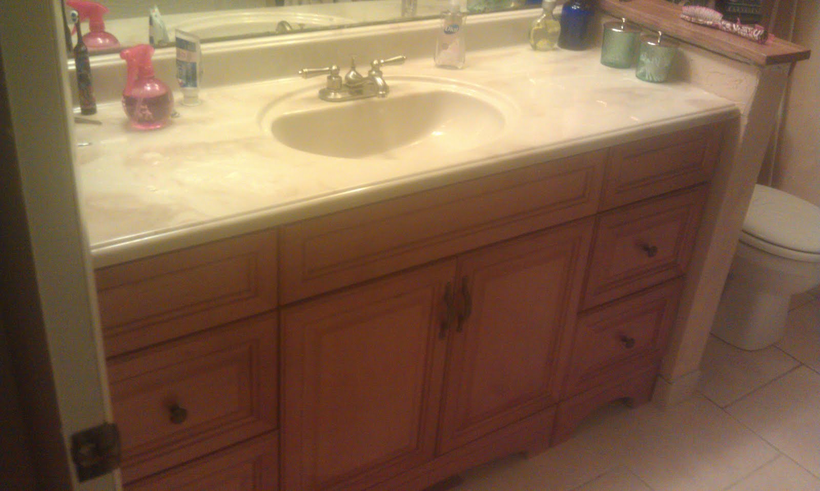 !TOP VALUE CONSTRUCTION LLC! Vanity install