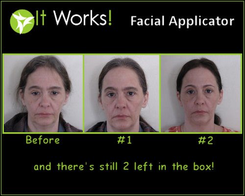 wrap yourself skinny it works products work like magic face wraps it works