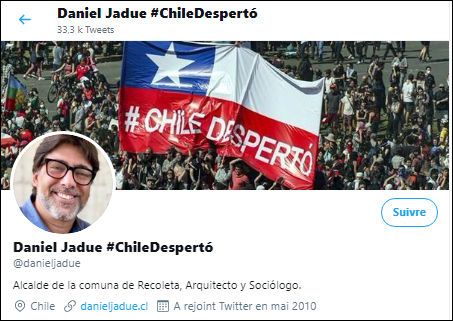 DANIEL JADUE #CHILE DESPERTÓ