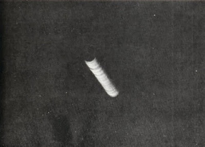 UFO Sightings Cylinder UFO Caught Above New York 1950, UFO Sighting News