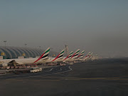 View from our seat on arrival in Dubai: Posted by Calvin at 7:49 AM (cimg )