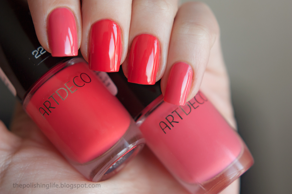 The Polishing Life Artdeco Ceramic Nail Lacquer swatches and review