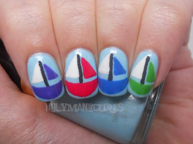 sailboat nails holy manicures summer sailboat nails sailboat nails holy manicures summer sailboat nails