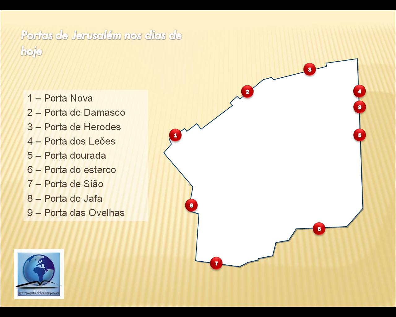 Quantas Portas Tinha A Cidade De Naim História e Geografia Bíblica: Portas de Jerusalém - Atual