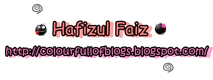 ◕ ‿ ◕ Welcome to Blog ColourfullofBlogs