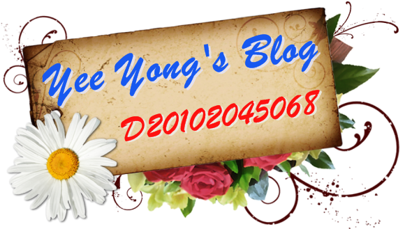 LEE YEE YONG'S BLOG ~ D20102045068 ~ ELP-05