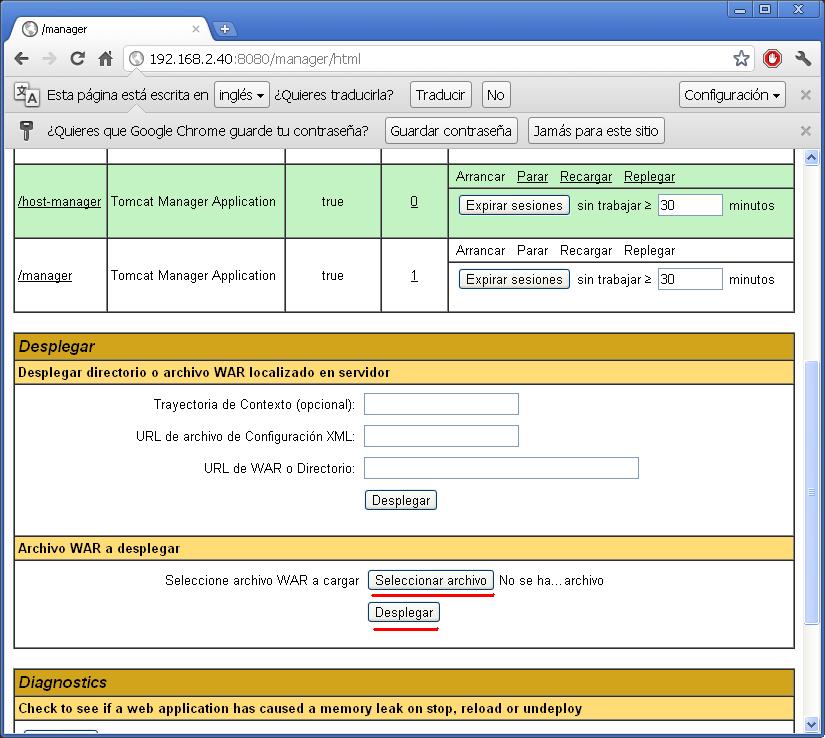 El Rincón del Software Instalación de Tomcat y despliegue de proyecto