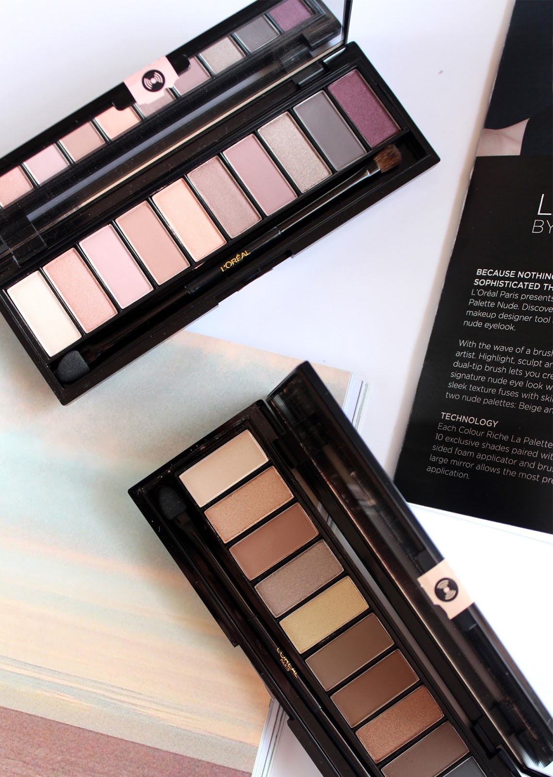 LOreal La Palette Nude Rose - Review and Swatches 
