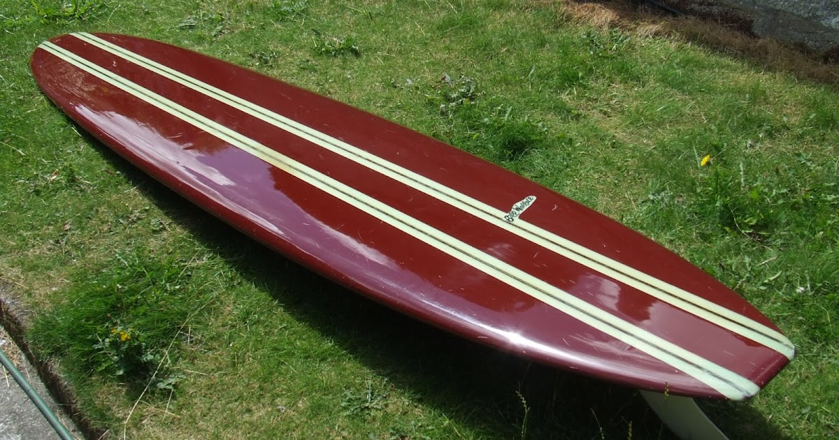 vintage surfboard collector UK Wallace longboard restoration