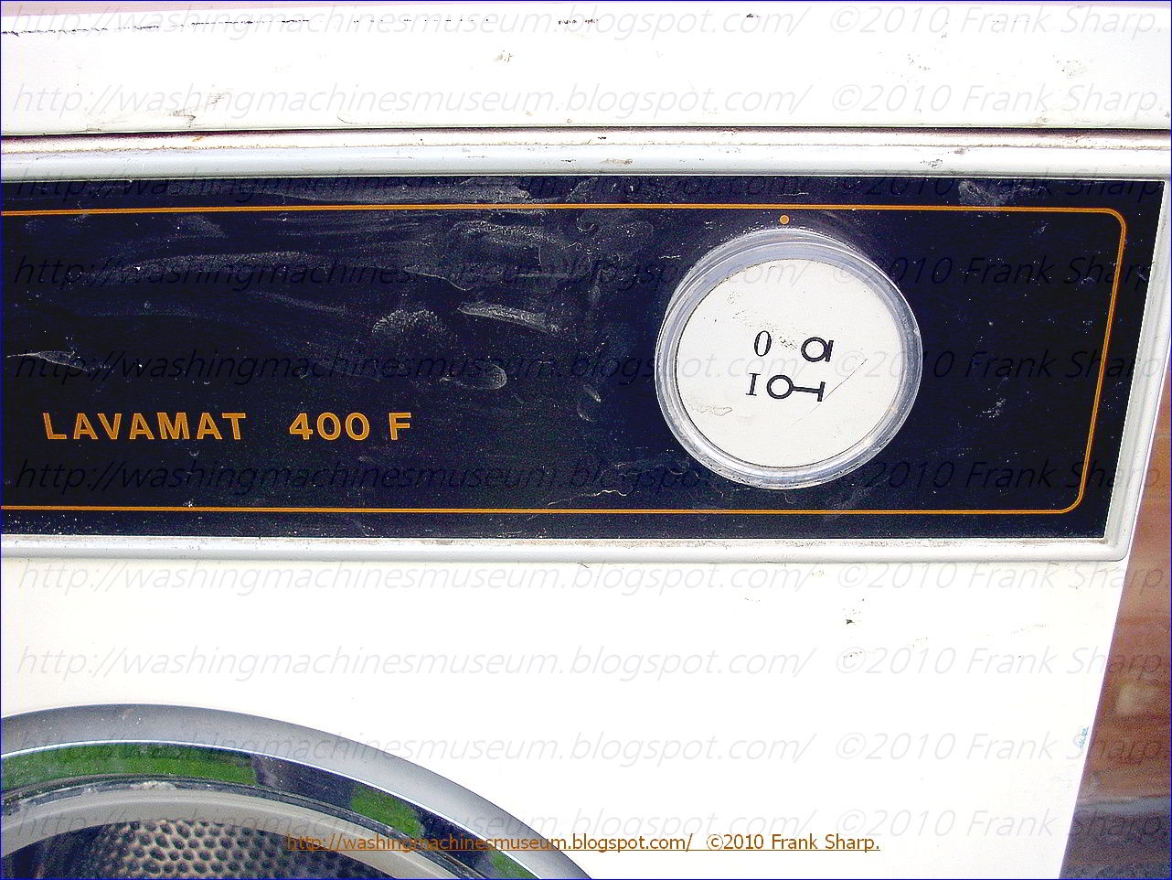 Washer Rama Museum. AEG (ZANUSSI) LAVAMAT 400F YEAR 1977.