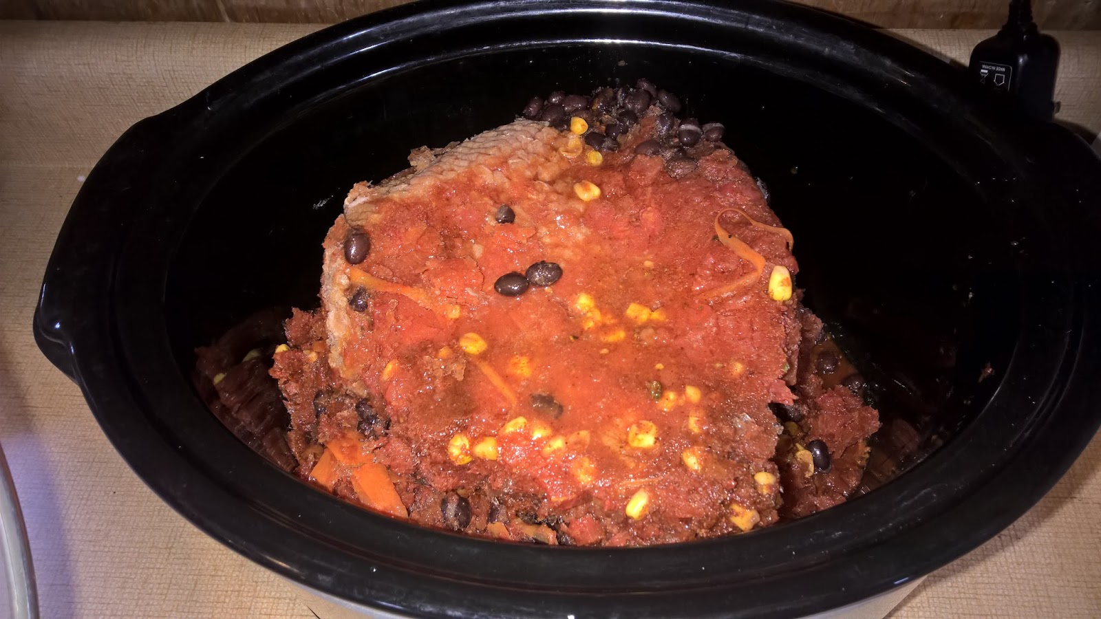 Growing to Four Turkey Black Bean Chili Crock Pot Freezer Meal