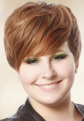 Kurze Haare lässig