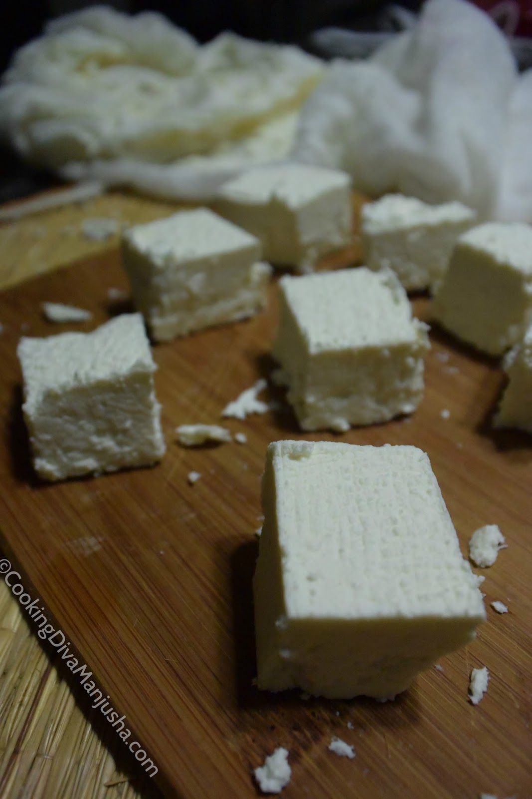 How to make homemade paneer using broken milksour milk