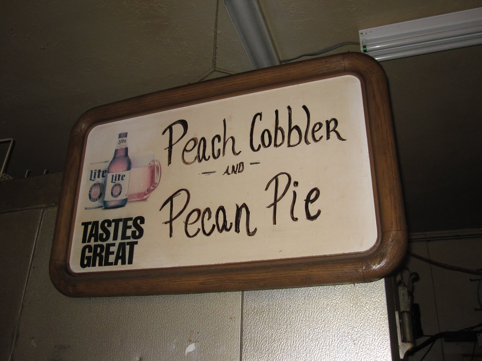 Man Up Tales of Texas BBQ™ The rest from Van's BarBQ (Oakville, TX)