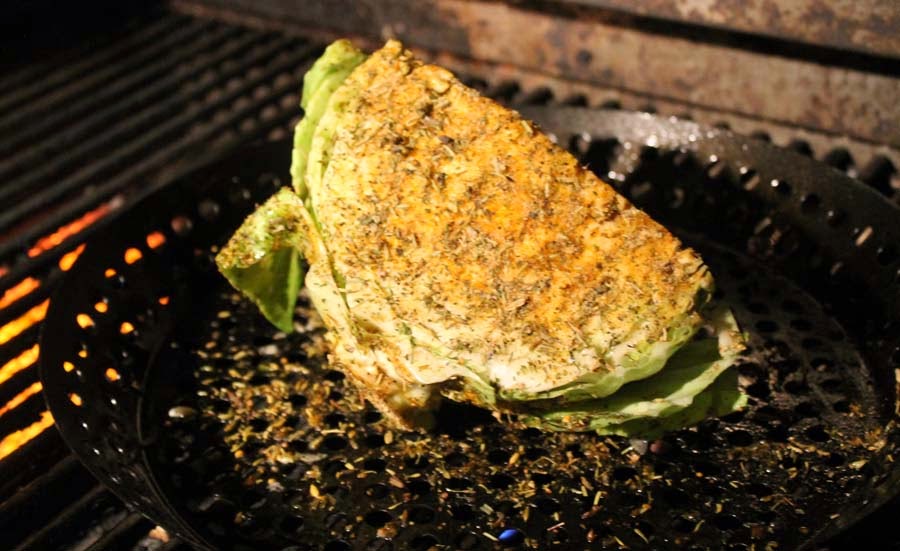 Cooking With Mary and Friends Grilled Cabbage Wedge