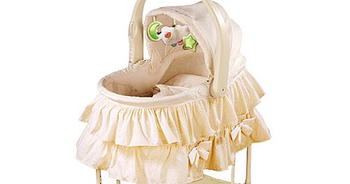 bassinet changing table combo