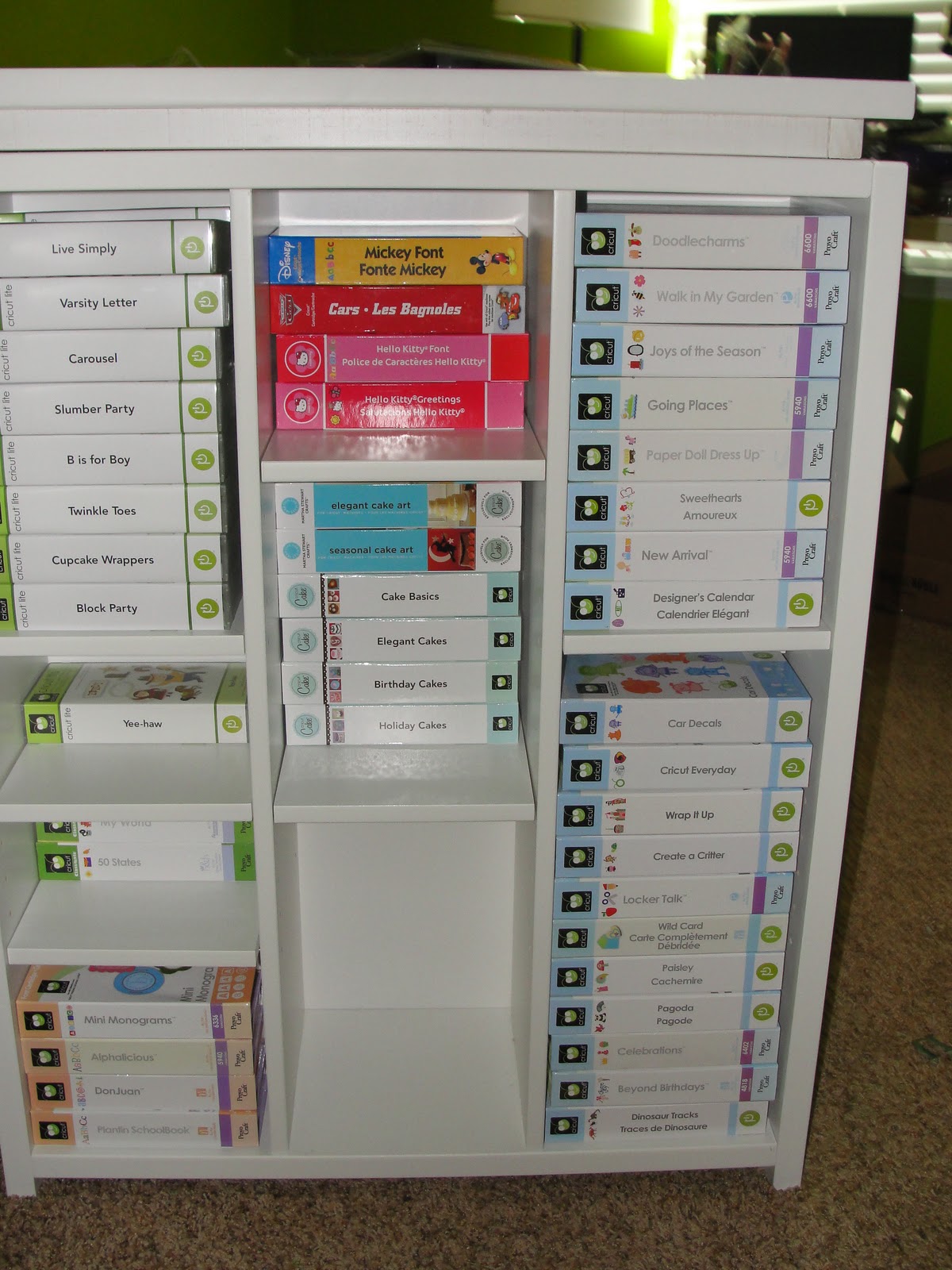 Styles by Stefani Storage of some of my many little Provo Craft items