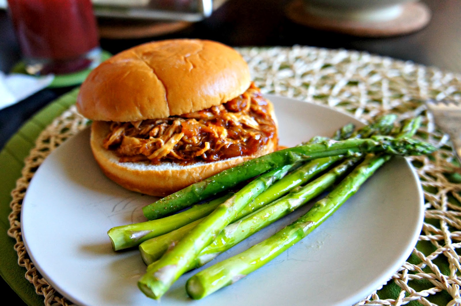 Twice the love...half the sleep! Shredded Hawaiian BBQ Chicken