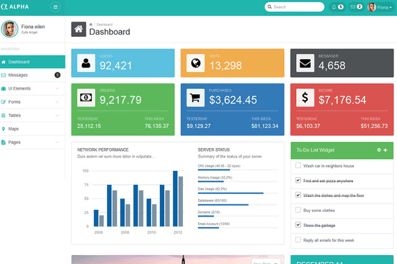 Alpha - Bootstrap Admin Template Alpha - Bootstrap Admin Template