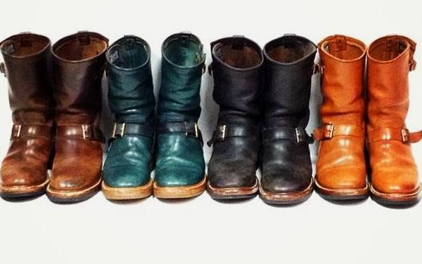 Vintage Engineer Boots: JOHN LOFGREN & CO. X MUSHMANS ENGINEER