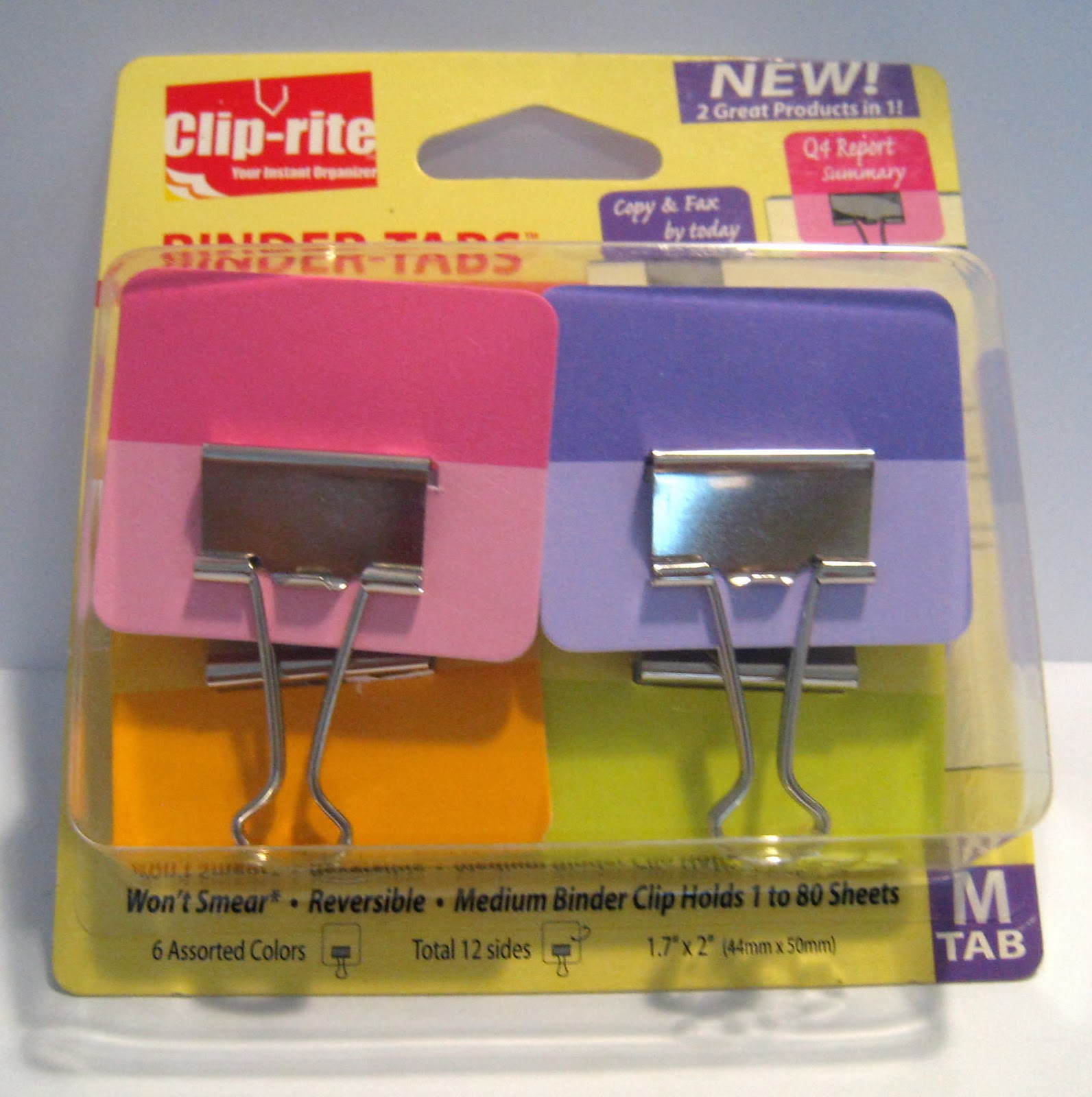 Dandelion Designs Just For Fun Binder Clips