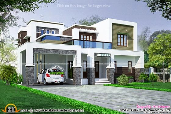 Square roof house Square roof house