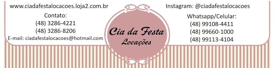 CIA DA FESTA LOCAÇÕES - Palhoça - SC