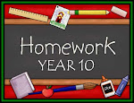 Year 10 Homework