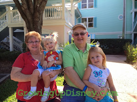 growing up disney, grandparents and children at Disney's Old Key West